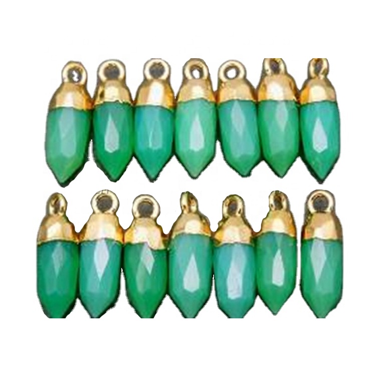 স্বর্ণ বা রূপালী ফিরোজা রত্ন গহনা দুল 30