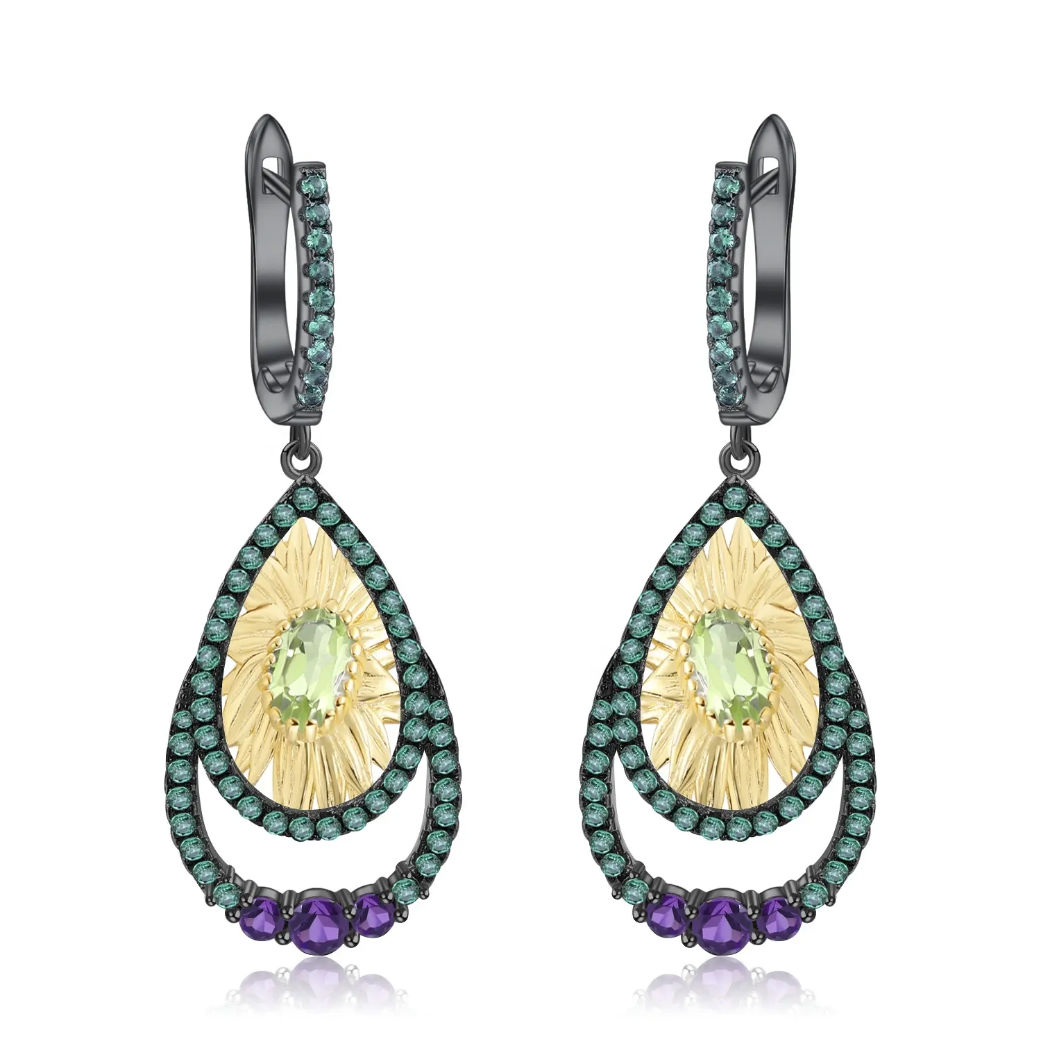 best gemstone earrings wholesale supplier for jewelry industry 1