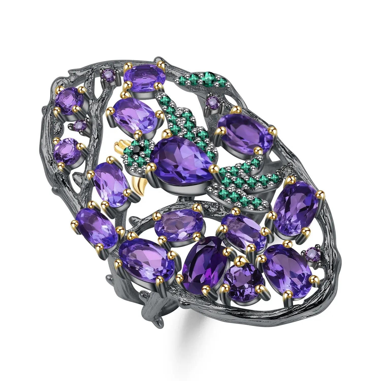 ZH Gems best genuine turquoise ring supplier for jewelry industry 1