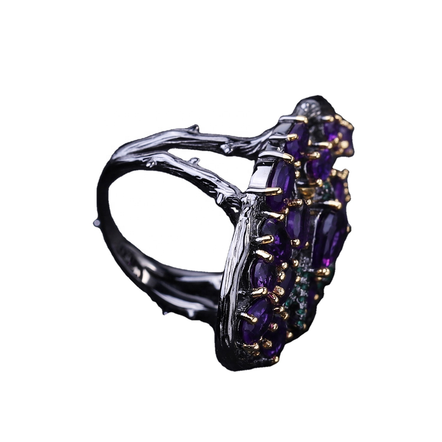 바이올렛 925 실버 자수정 반지 11