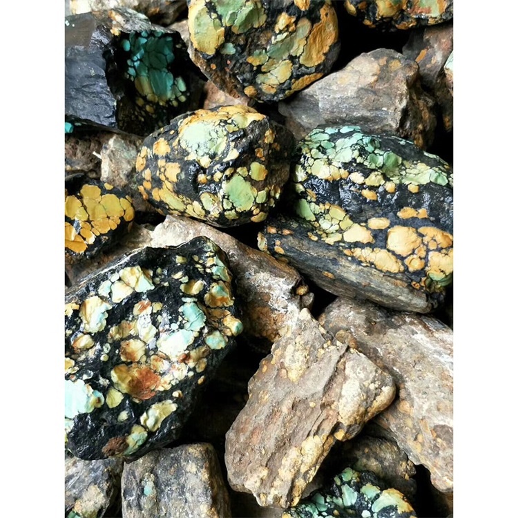Turquoise rowwe maak groothandel minerale edelstene turkoois rowwe 5