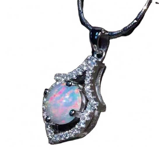 প্রাকৃতিক ওপল দুল সোনার গয়না 20