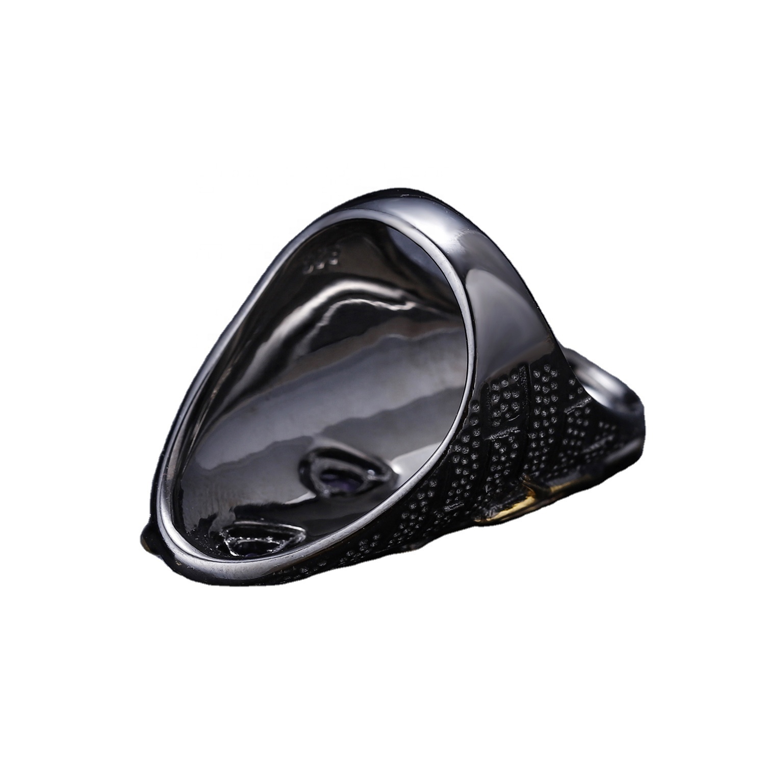 Anelli ametista dorati. 32