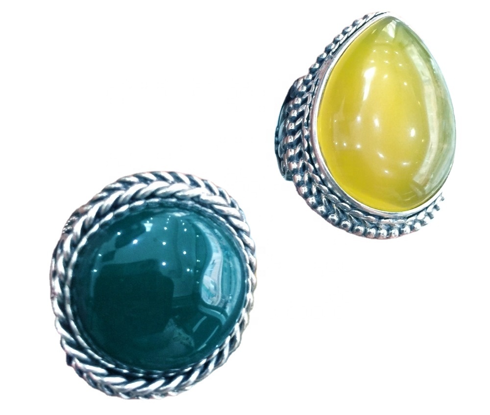 రత్నం 925 స్టెర్లింగ్ సిల్వర్ రింగ్ 9