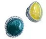 ZH Gems genuine turquoise ring business for jewelry supplier 2