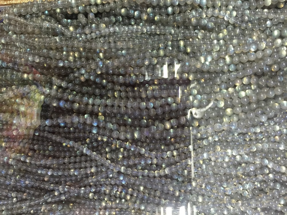 3A Natural Blue Labradorite 4mm 6mm 6mm 8mm 10mm 12 mm Redondo Perlas Nada más que incendio Mejor calidad Cuentas labradoritas grandes 32