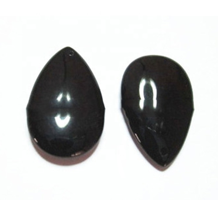 Partihandel Högkvalitativa Smycken Svart Hjärta Onyx Pendants Från Kina 11