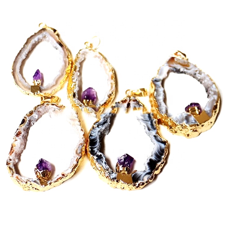 Tabiiy kristal kvarts drusi pundlari 9