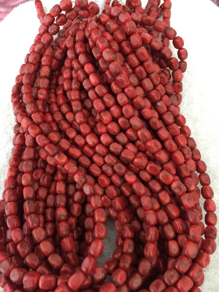 Apple Coral saamgeperste kussing krale 33