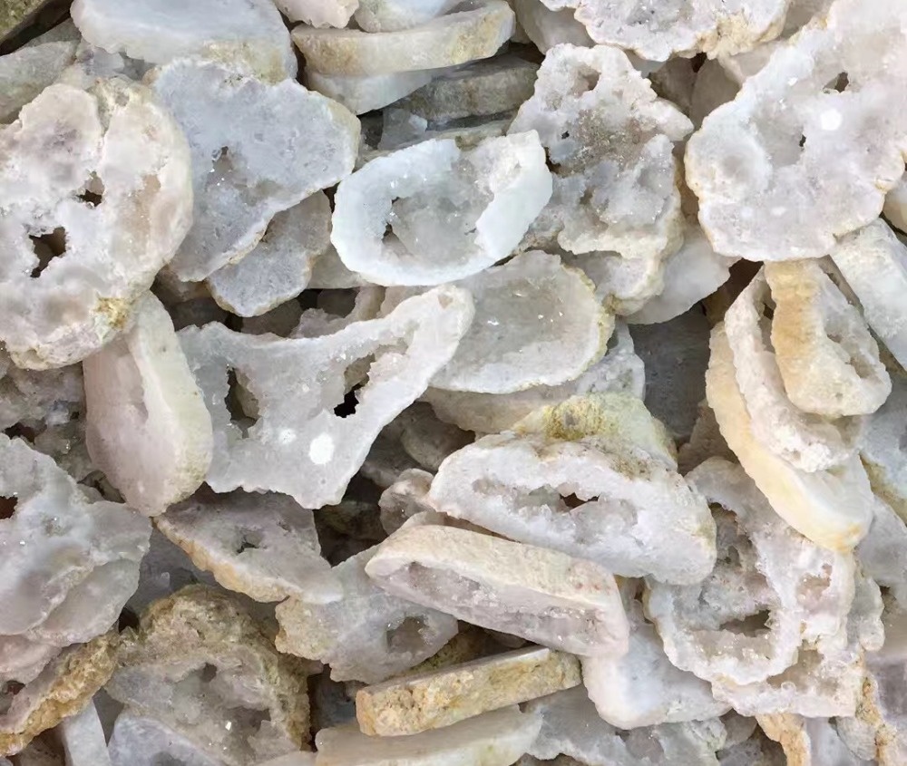 瑪瑙德魯佐凸輪機。 Onyx Druzy瑪瑙凸德3A天然瑪瑙德魯佐寶石 32