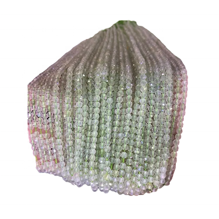 Faseted Flourite Beads Natuurlike hoë kwaliteit fluoriet ronde krale 33