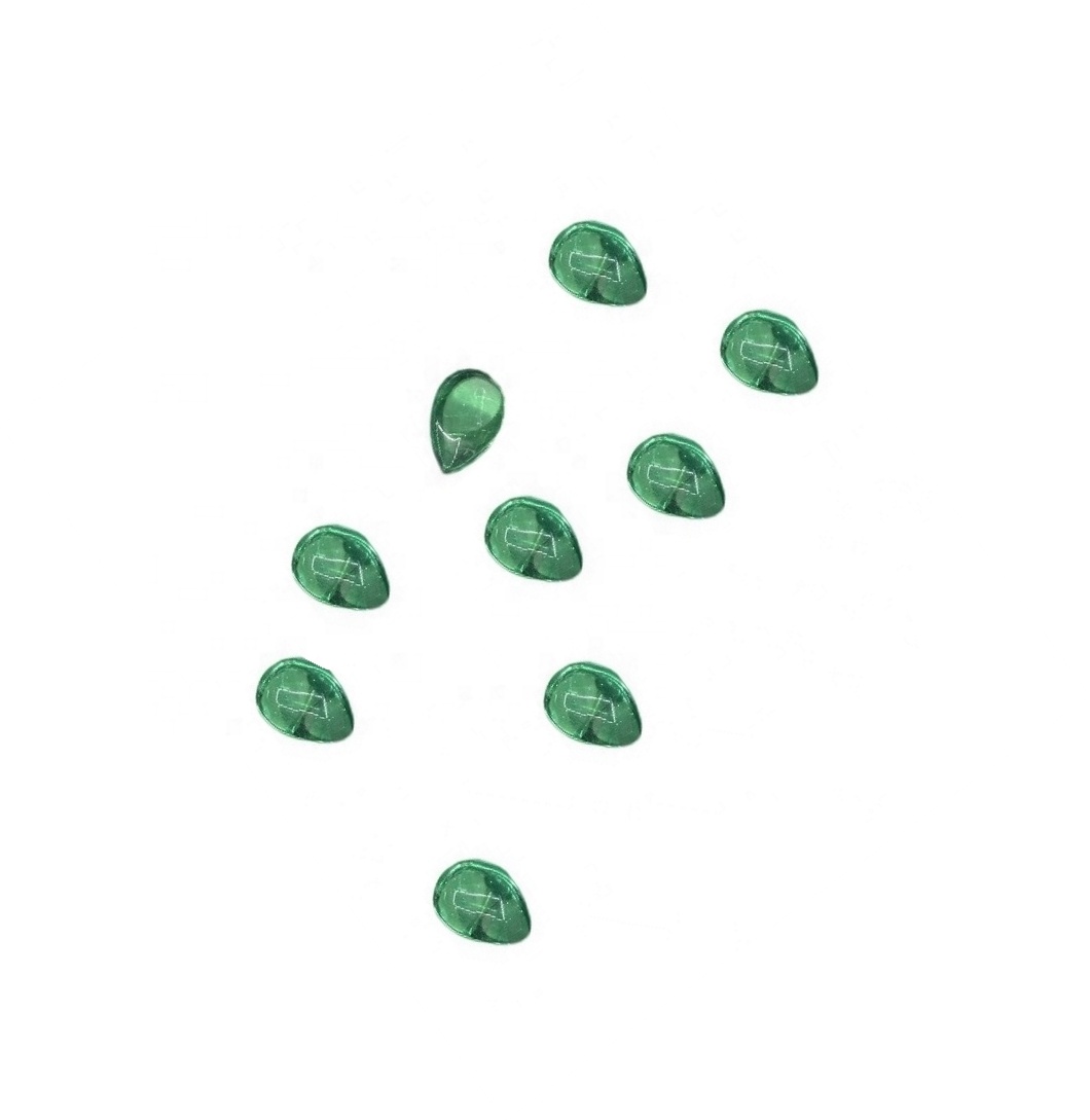 Fluorit Cabochon Pearstones Naravna fluoritna hruška oblika Cabochon 11