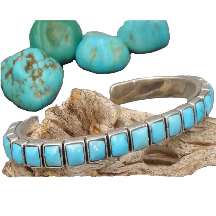 ZH Gems top rated genuine turquoise bracelet supplier for jewelry supplier 3