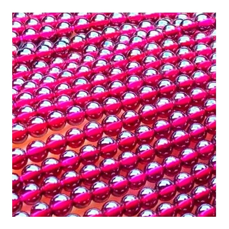 8mm umferð ab bekk lausa dökk rautt náttúrulega granat stein perlur 31