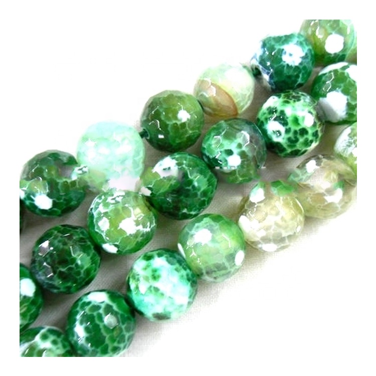 Жалтырак кызгылт көк түстөгү тегерек жана баскычты форма боюнча агат мончокторун 33