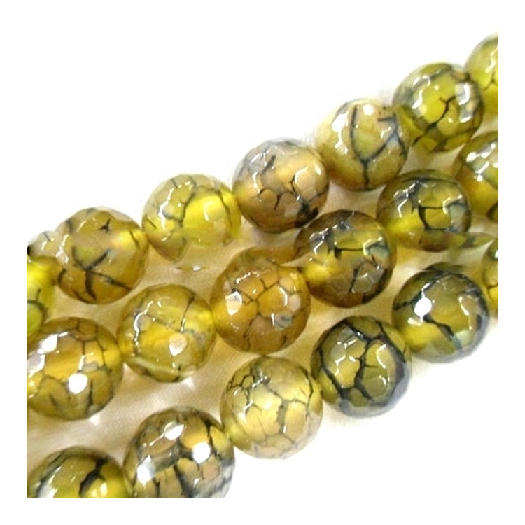 Жалтырак кызгылт көк түстөгү тегерек жана баскычты форма боюнча агат мончокторун 35