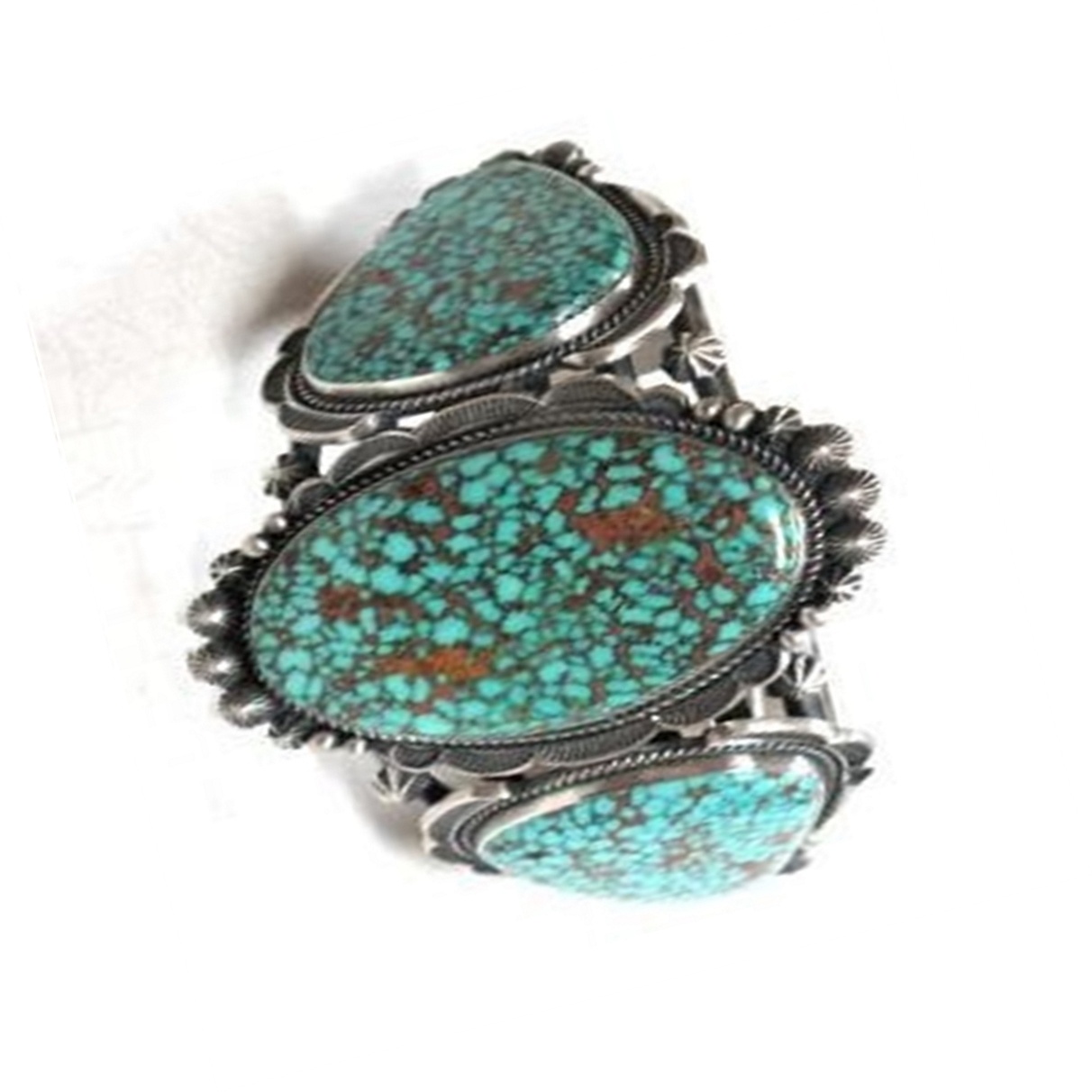 I-turquooise yendalo i-gesquoise gestone ye-cully ye-ceflet bracele 925 i-sterling yesilivere 30