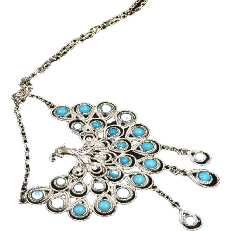 ZH Gems turquoise necklace business for jewelry supplier 1