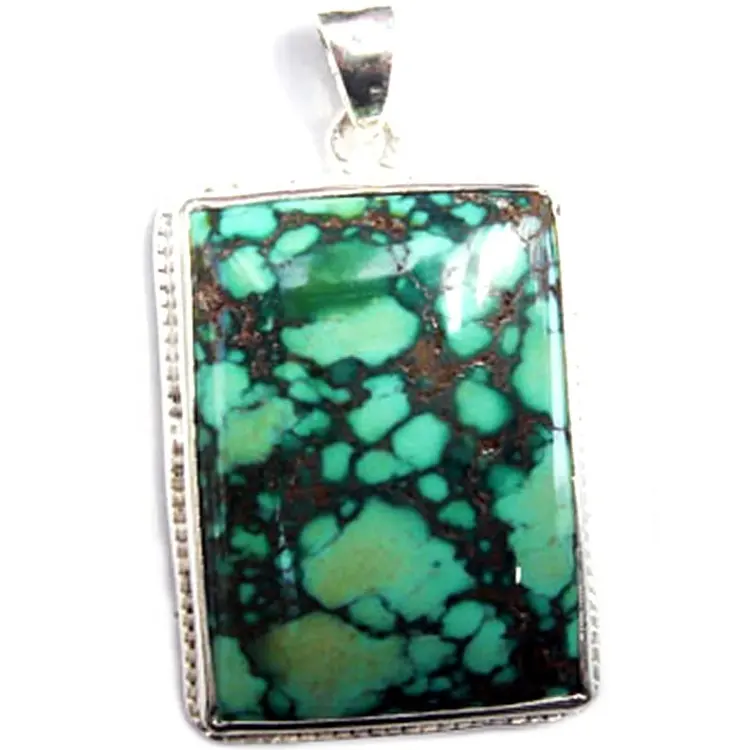 ZH Gems turquoise pendant business for jewelry industry 1