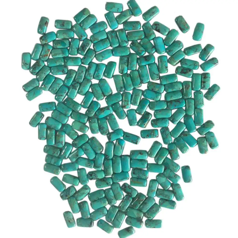 top rated turquoise rectangle beads supplier for jewelry 1