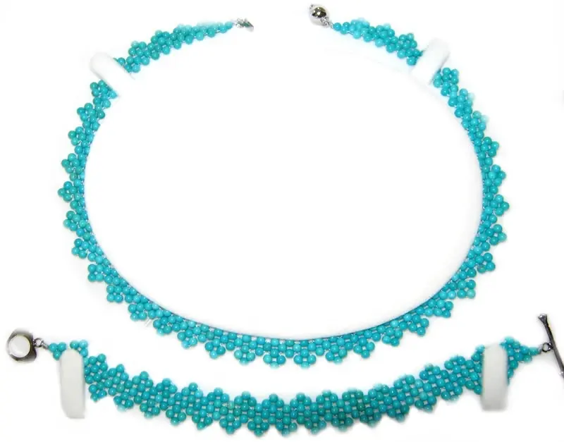 ZH Gems turquoise jewelry necklace supplier for jewelry store1 1