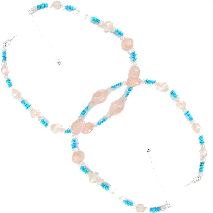 ZH Gems excellent genuine turquoise necklace professional supplier for jewelry store 3