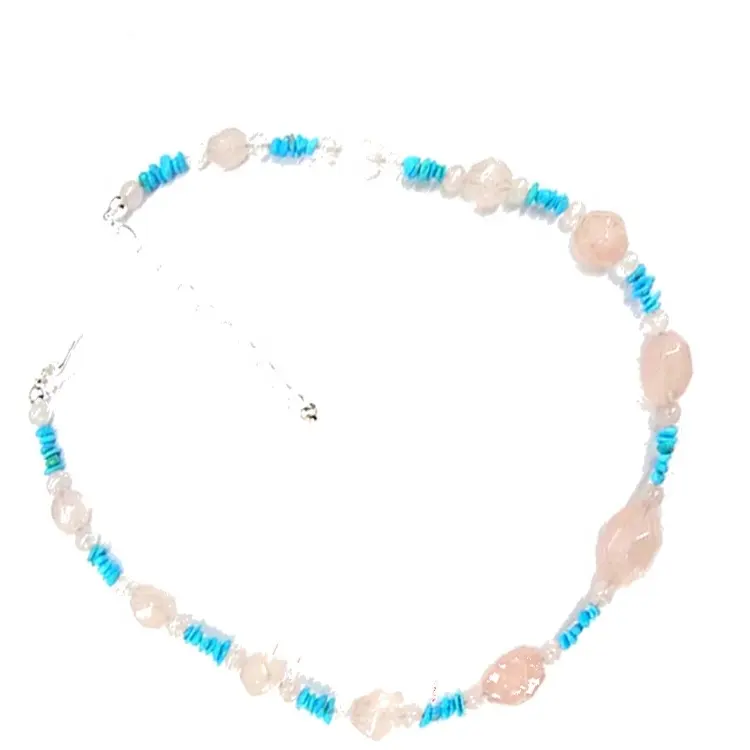 ZH Gems excellent genuine turquoise necklace professional supplier for jewelry store 2