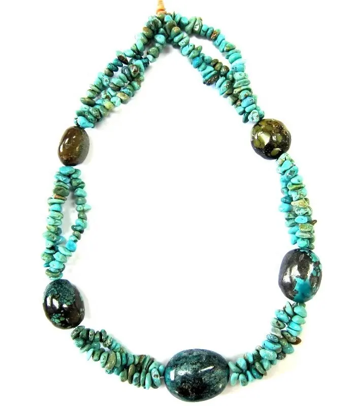 perfect real turquoise necklace professional supplier for jewelry industry 2