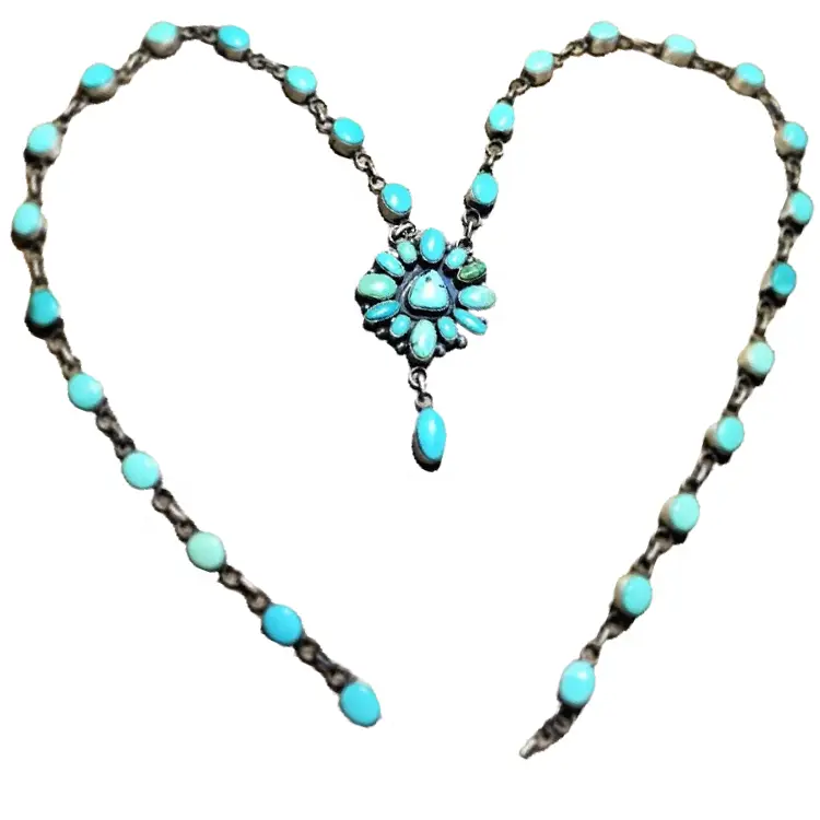 ZH Gems turquoise necklace supplier for jewelry supplier 1