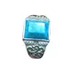ZH Gems excellent turquoise rings business for jewelry store 1