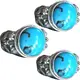 ZH Gems top rated real turquoise rings business for jewelry industry 3