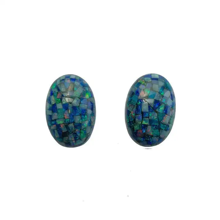ZH Gems chunky turquoise earrings business for necklace 1