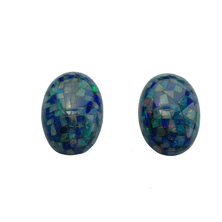 ZH Gems chunky turquoise earrings business for necklace 2