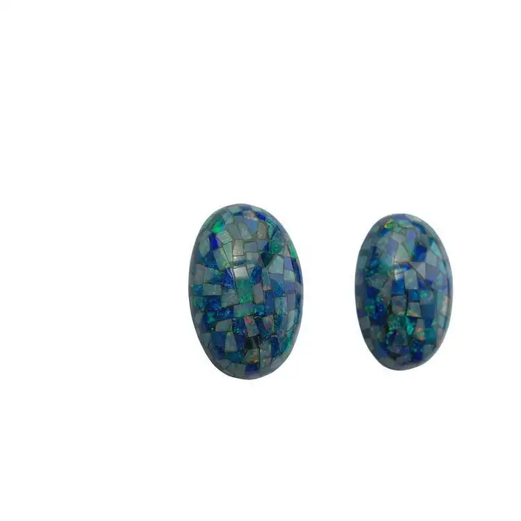 ZH Gems chunky turquoise earrings business for necklace 3