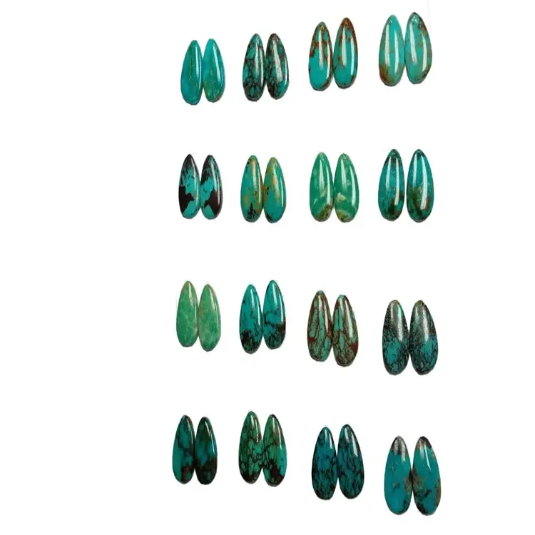 ZH Gems top quality turquoise cabochon business for jewellery making 2