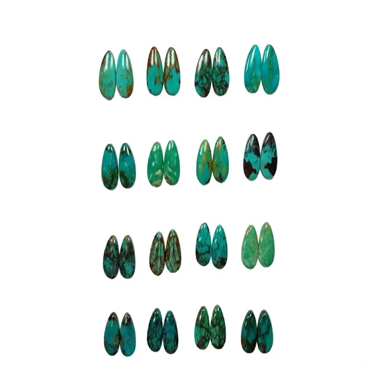 ZH Gems top quality turquoise cabochon business for jewellery making 3