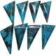 perfect turquoise triangle reliable supplier for jewellery making 2