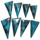 perfect turquoise triangle reliable supplier for jewellery making 3