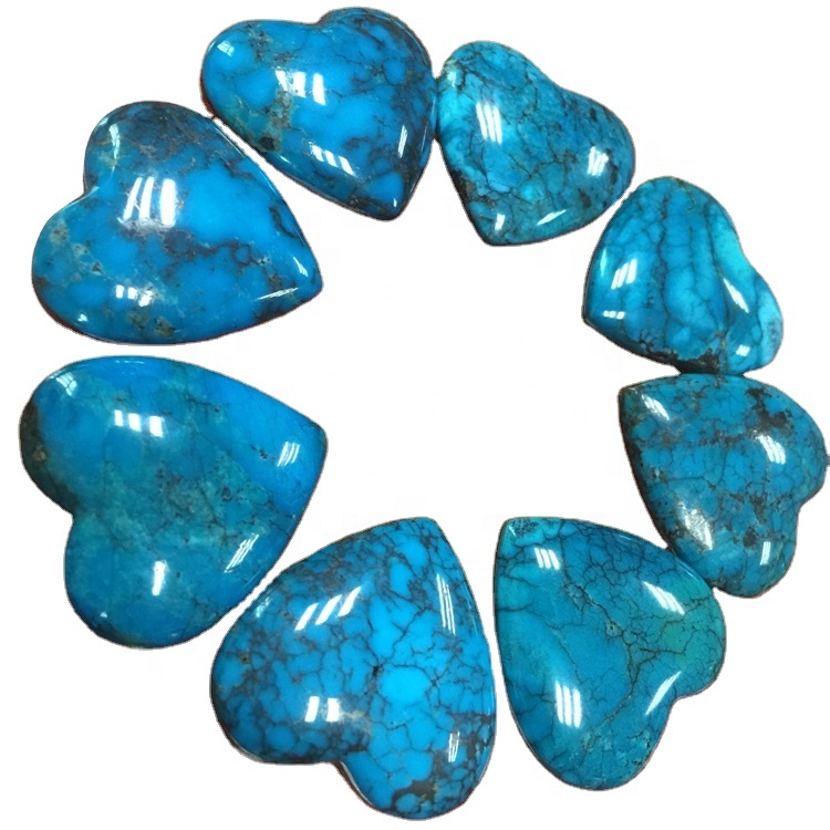 Turquoise Cabochons zvishongo zveTurlele 8