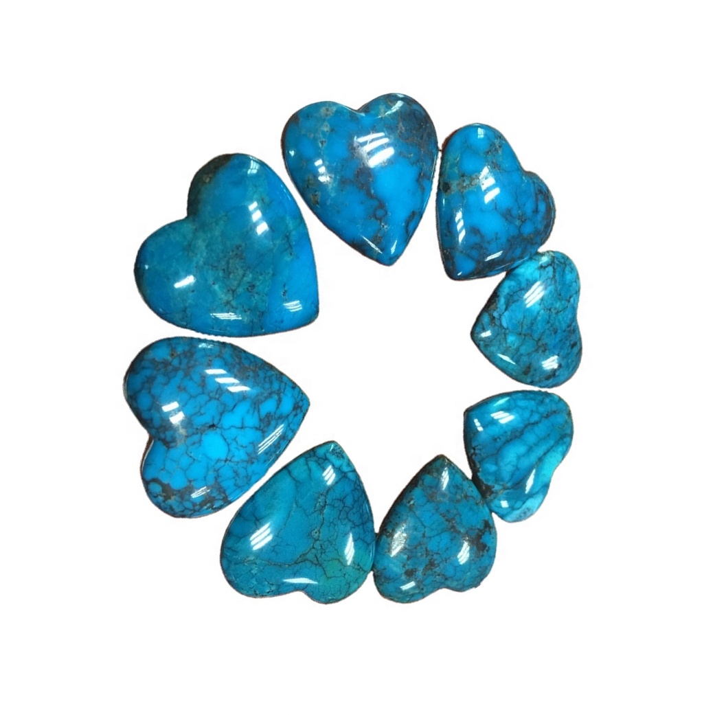 Turquoise Cabochons zvishongo zveTurlele 10