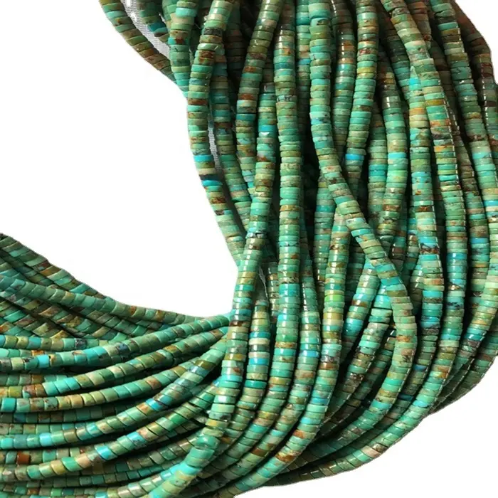 ZH Gems turquoise heishi professional supplier for ring 2