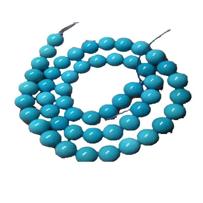 top quality turquoise round beads supplier for bracelet 1