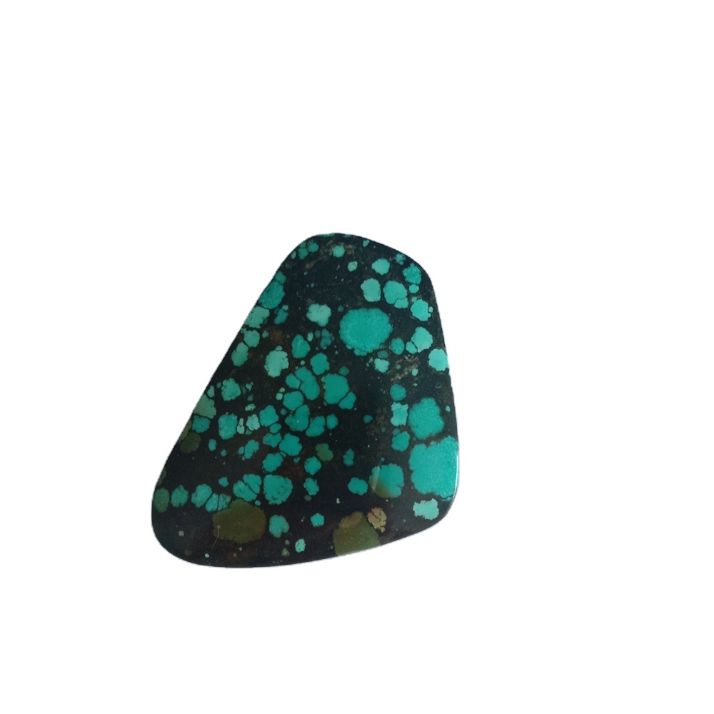 Реал тиркизна кадошони накит природен тиркизен скапоцен камен врвен квалитет Cabochon Turquoise Loose Gemstone 9