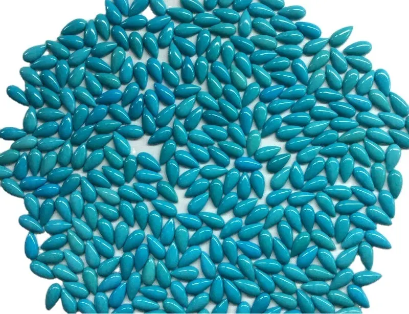 ZH Gems beautiful pear cabochon supply for jewelry 2