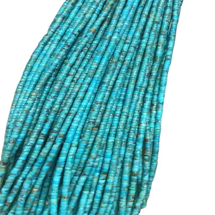 ZH Gems turquoise heishi beads professional supplier for jewelry making 1