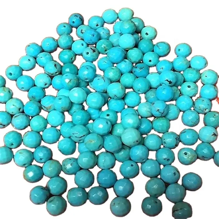 good quality faceted turquoise beads reliable supplier for jewellery making 3