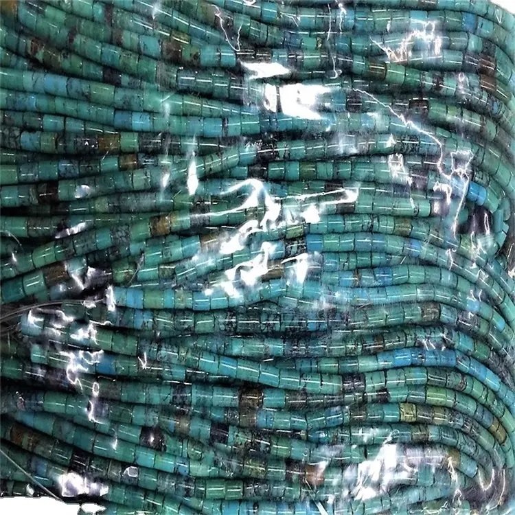 great turquoise drum beads reliable supplier for earings 2