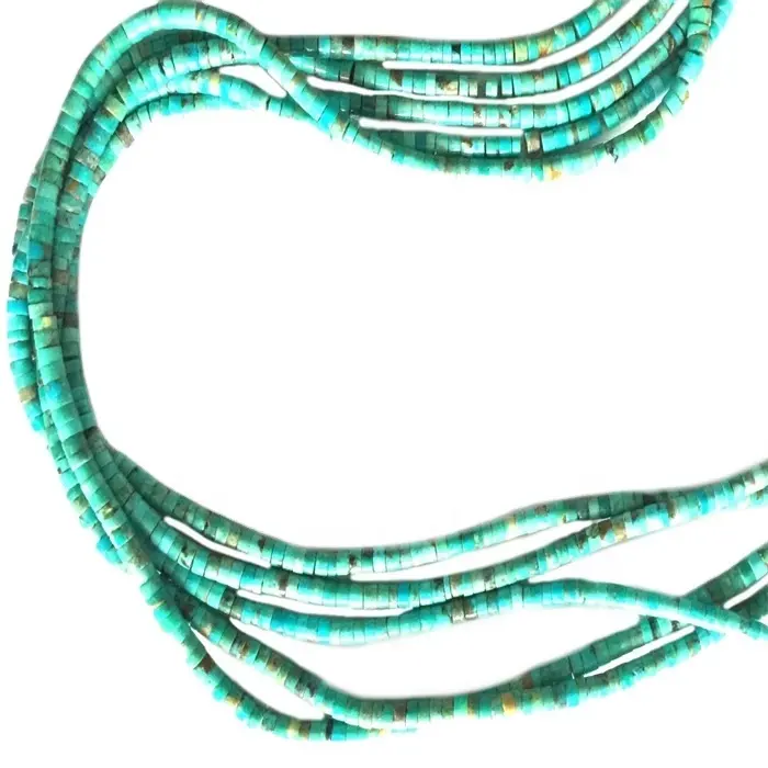 ZH Gems turquoise heishi beads supplier for jewelry 2