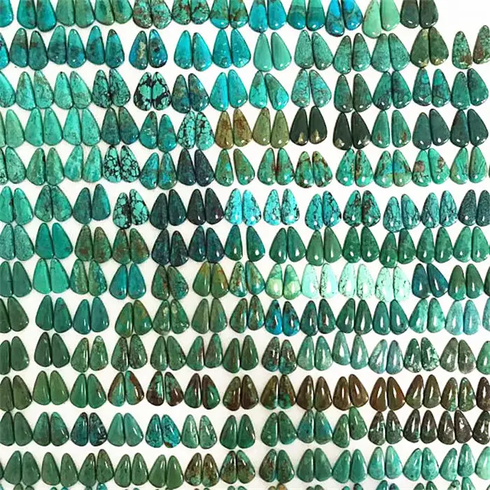 ZH Gems pear shaped gemstones business for necklace 2