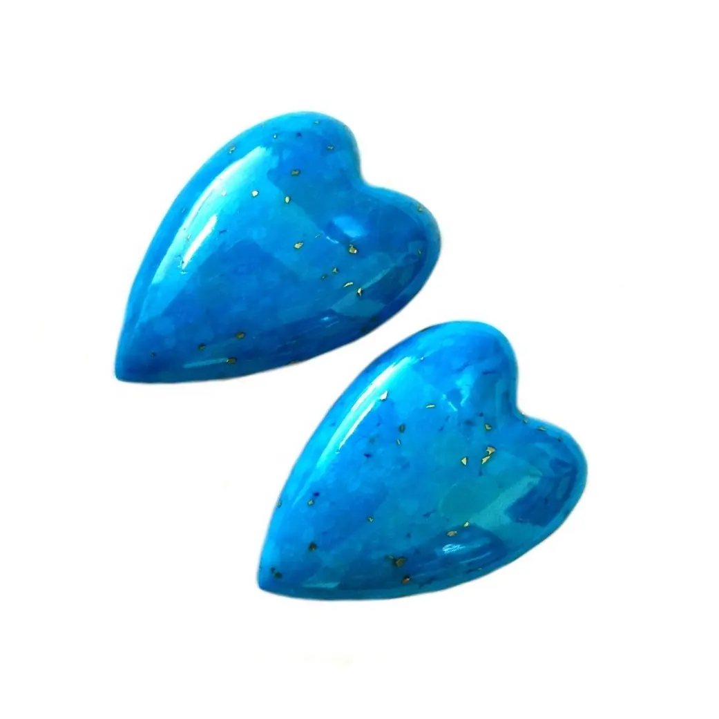 ZH Gems great natural turquoise supply for earings 1